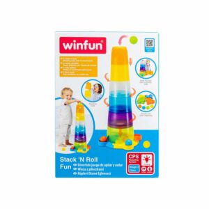Juego De Apilar Y Rodar WINFUN Para Bebé