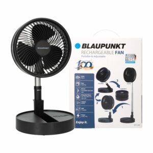 Mini Ventilador Plegable Recargable 40" BLAUPUNKT BFR150BK