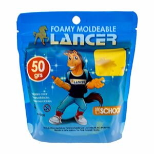 Foamy Moldeable Color Amarillo LANCER 50 G