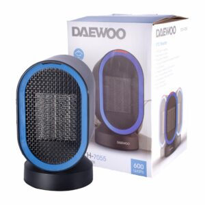 Calefactor Eléctrico Para interiores Modelo DCH-7055 DAEWOO 600 Watts