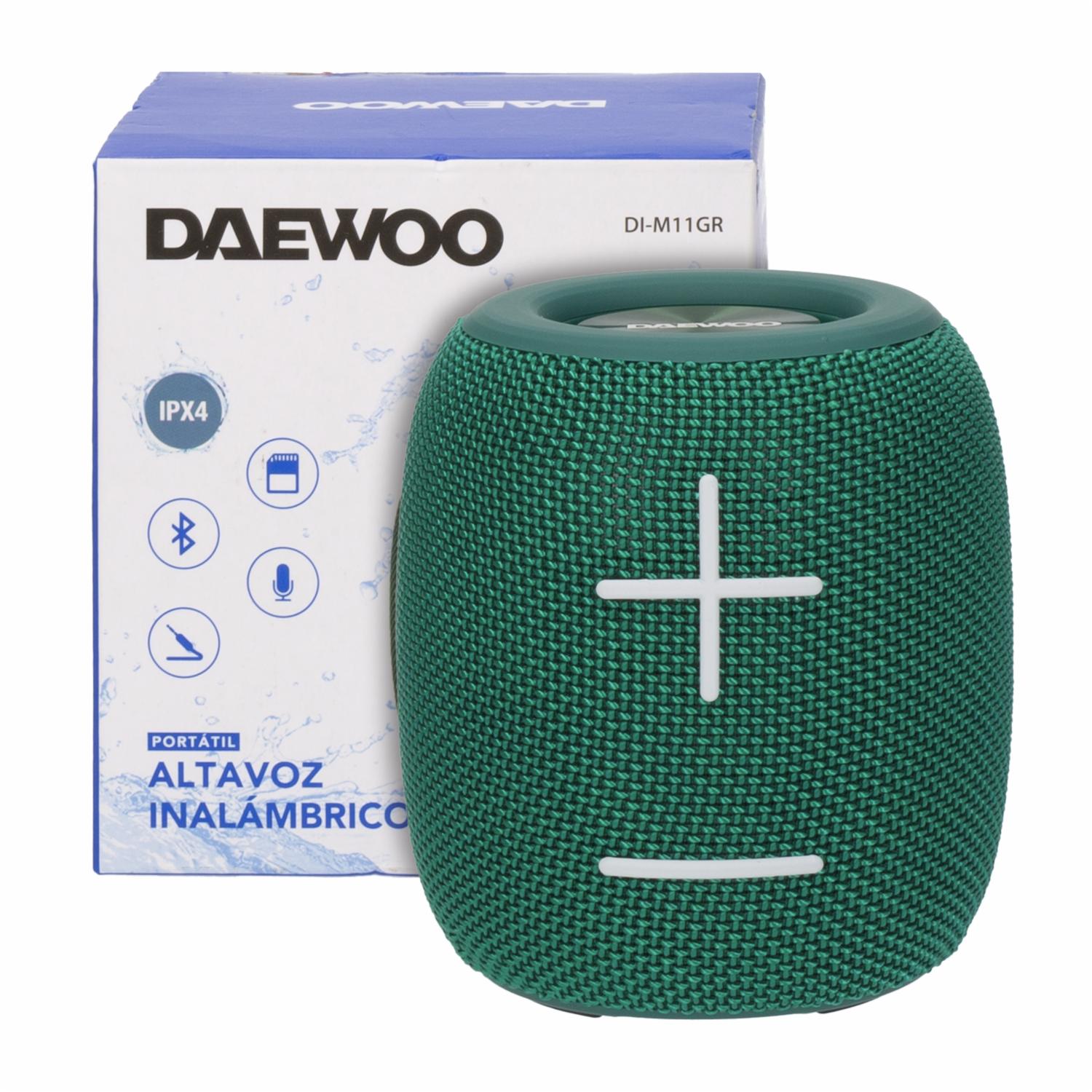 Parlante Portátil DI-M11 IPX4 DAEWOO Verde