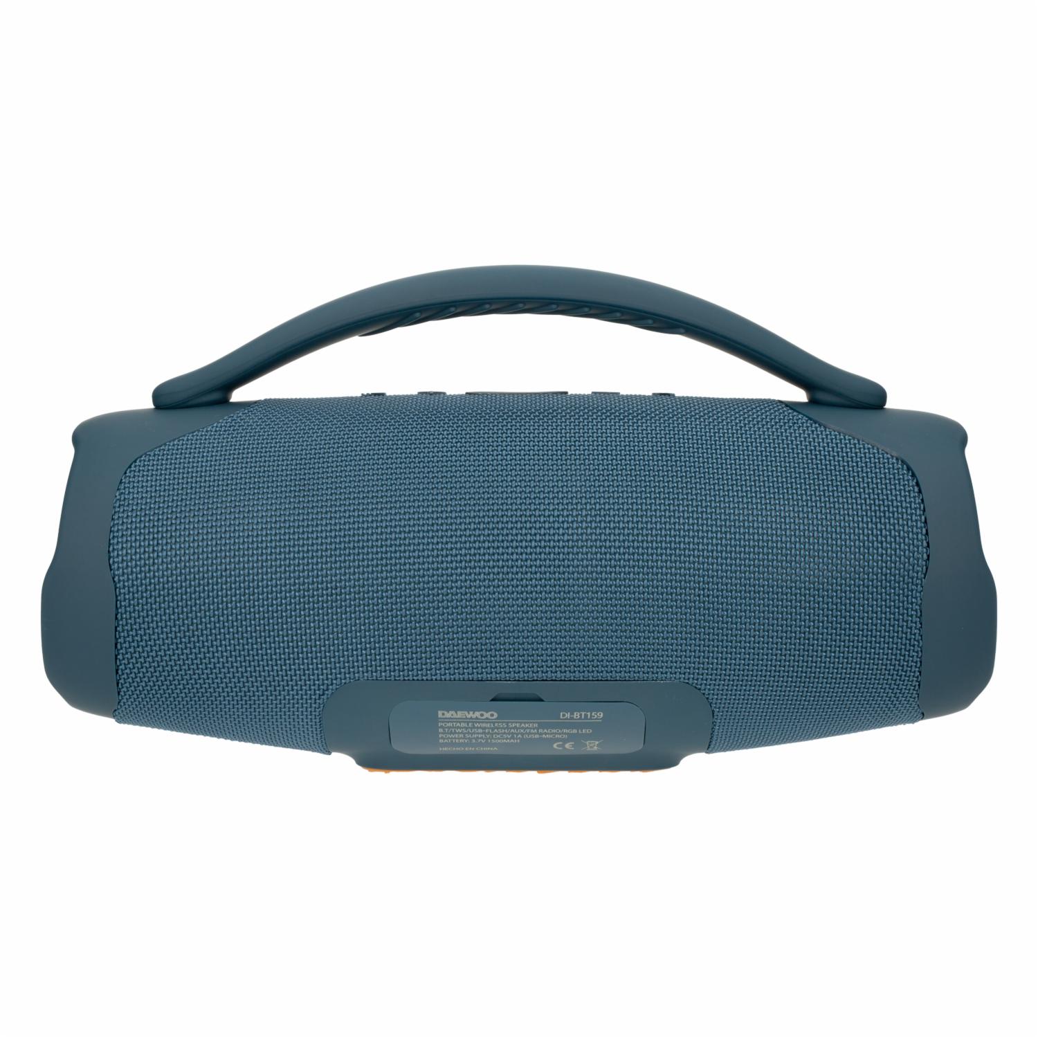 Parlante Con Agarre BT159 DAEWOO Azul