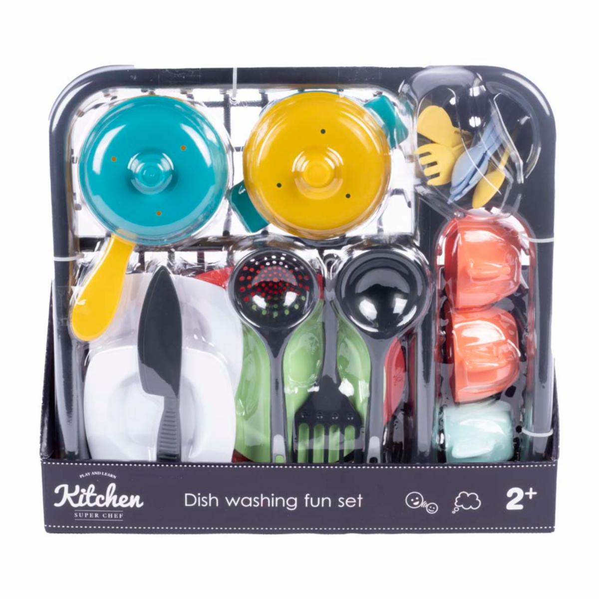 Set De Juego Escurridor De Platos KITCHEN SUPER CHEF Incluye Accesorios