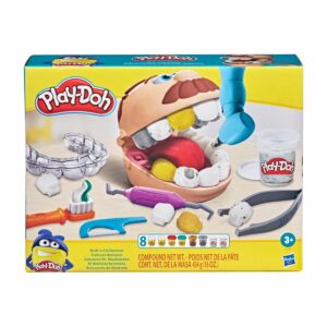 Set De Juego El Dentista Bromista PLAY DOH 16 Piezas