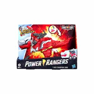 Figura De Acción T Rex Champion Zord POWER RANGERS Usa Pilas AAA x 2