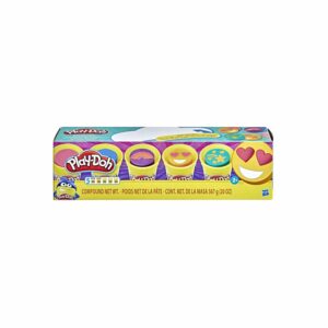 Masa Moldeable Emoji PLAY DOH 5 Colores