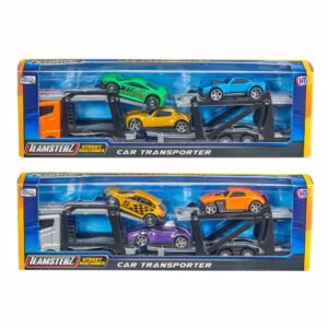 Camión Transportador TEAMSTERZ Incluye 3 Carros
