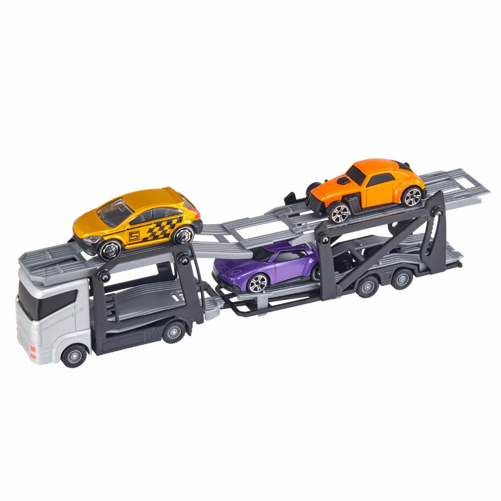 Camión Transportador TEAMSTERZ Incluye 3 Carros - Imagen 3