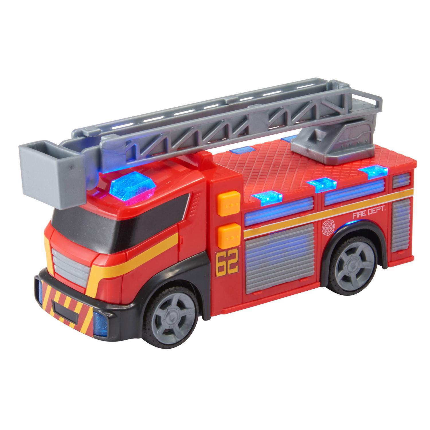 Camión De Bomberos TEAMSTERZ Con Luz Y Sonido