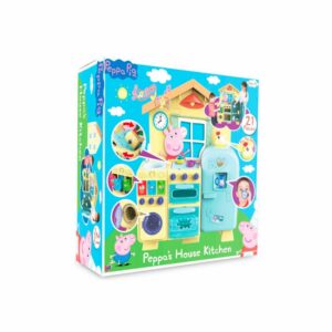 Cocina Tipo Casa PEPPA PIG Incluye 21 Accesorios