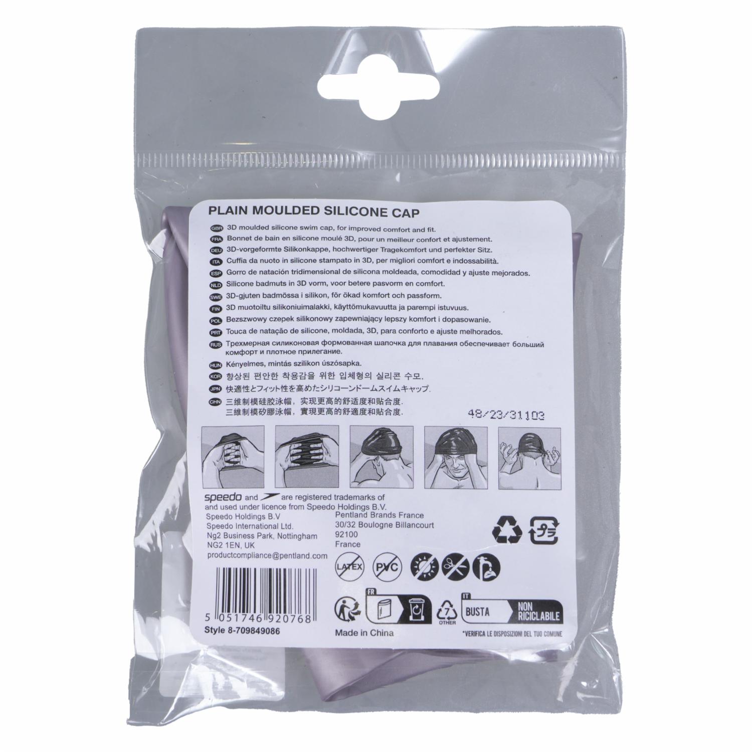 Gorro De Natación SPEEDO Gris - Imagen 2