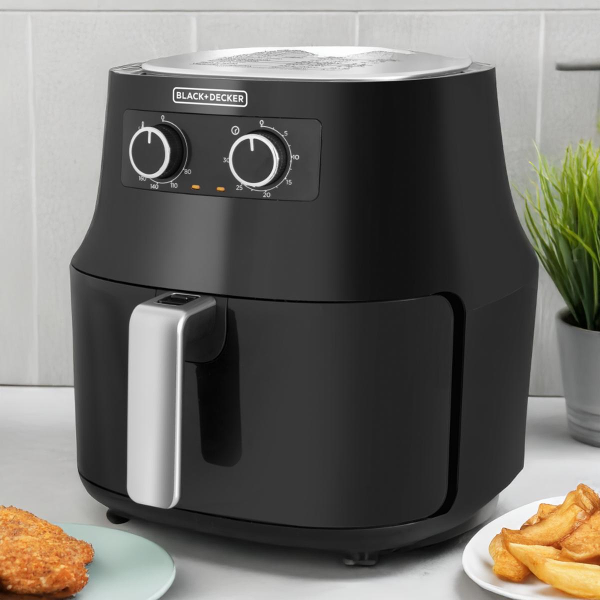 Air Fryer 400 Watts Manual HF3003B BLACK & DECKER 3,5 Litros - Imagen 3