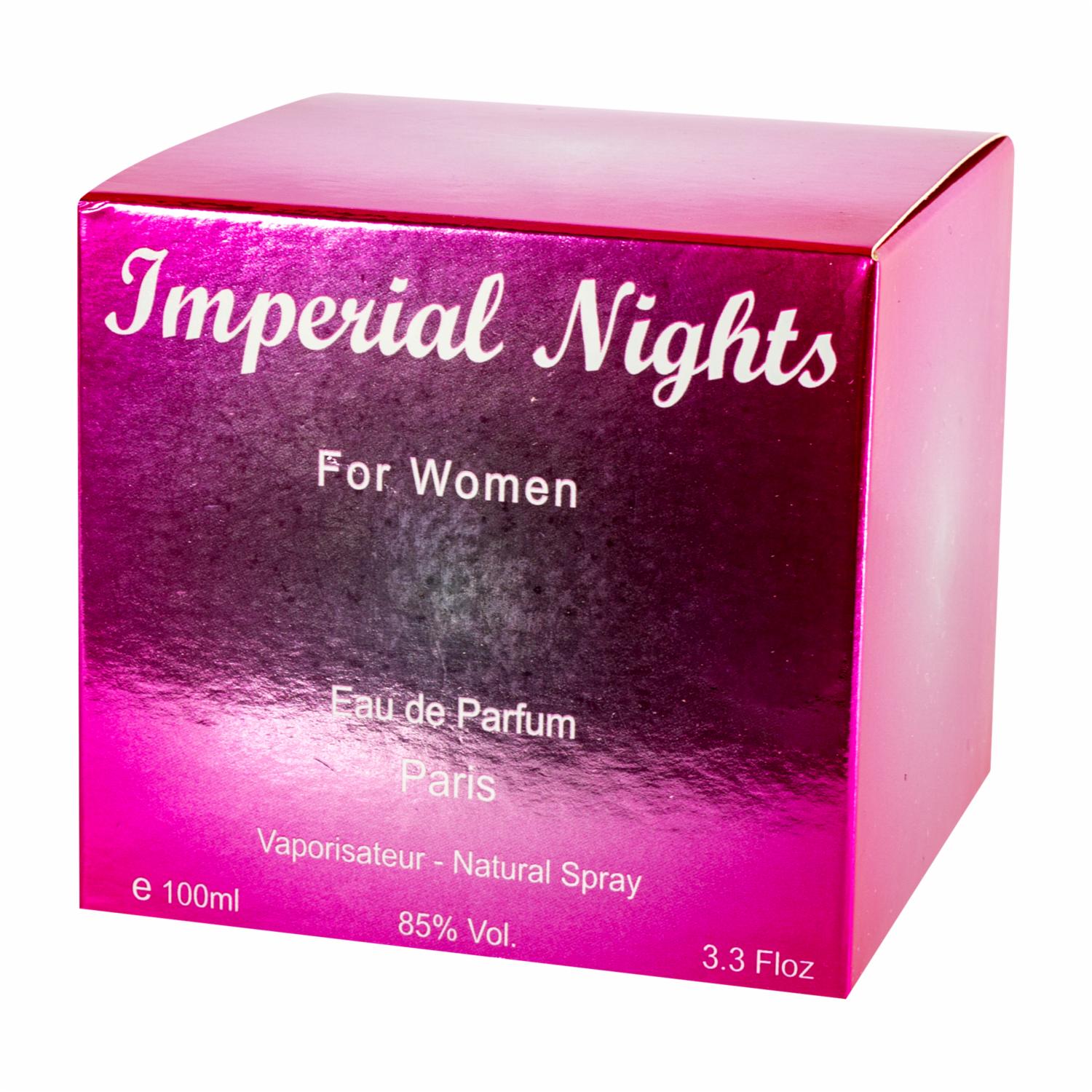 Fragancia Para Dama Imperial Nights PARIS BLEU EDP 100 Ml - Imagen 3