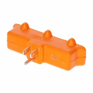 Adaptador De Corriente Triple Color Naranja KYWI Unidad