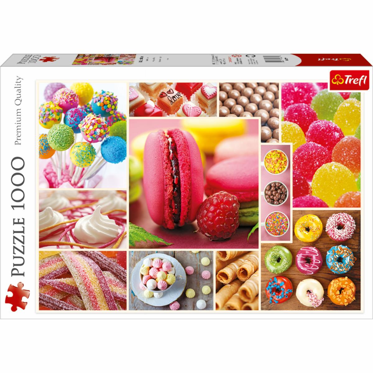 Rompecabezas Caramelos – Collage TREFL 1000 Piezas