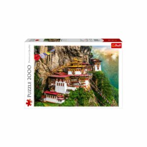 Rompecabezas Nido del Tigre, Bután TREFL 2000 Piezas