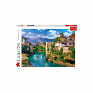Rompecabezas Puente Viejo De Mostar, Bosnia Y Herzegovina TREFL 500 Piezas