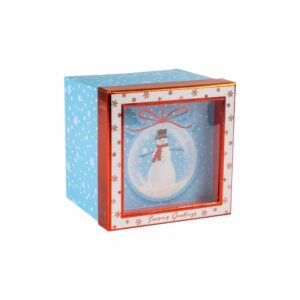 Caja Para Regalo Cuadrada Kraft THE LINDY BOWMAN Pequeña