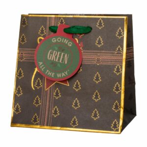 Bolsa De Regalo Cuadrado Kraft THE LINDY BOWMAN Pequeña