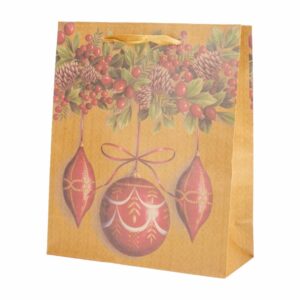 Bolsa De Regalo Vertical Kraft THE LINDY BOWMAN Grande