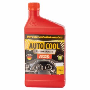 Refrigerante Automotriz Color Rojo AUTOCOOL 1 L