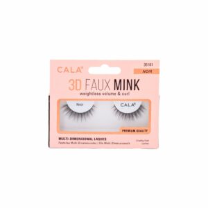 Pestañas 3D Faux Mink Lashes - Noir CALA Unidad