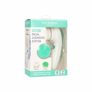 Sistema De Limpieza Facial Silicona Y Cepillo 2 En 1 Facial Cleansing System (Mint) CALA Unidad