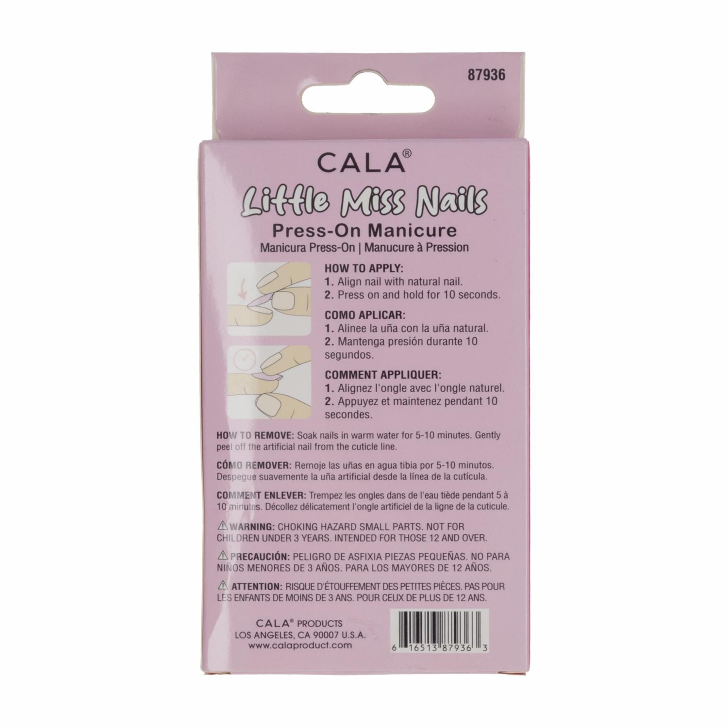 Uñas Postizas Press-On CALA 24 Uds