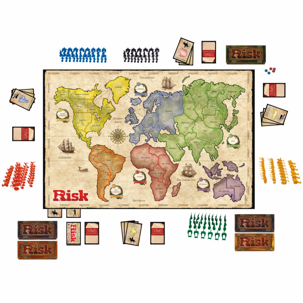 Juego De Mesa Risk HASBRO 2 – 5 Jugadores