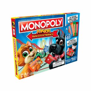 Juego De Mesa Monopoly Junior Banco Electrónico HASBRO 2 - 4 Jugadores