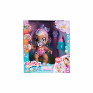Muñeca Bebé Poppi Pearl KINDI KIDS Incluye Burbujas