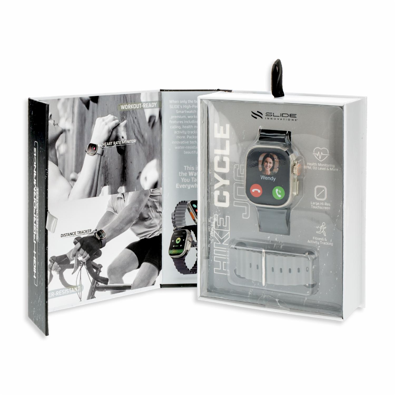 Smartwatch SW475 Ultra IP54 SLIDE INNOVATIONS Pantalla 2,01″