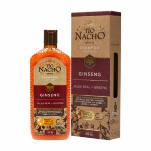 Shampoo De Cabello Con Jalea Real Y Ginseng TÍO NACHO 415 Ml