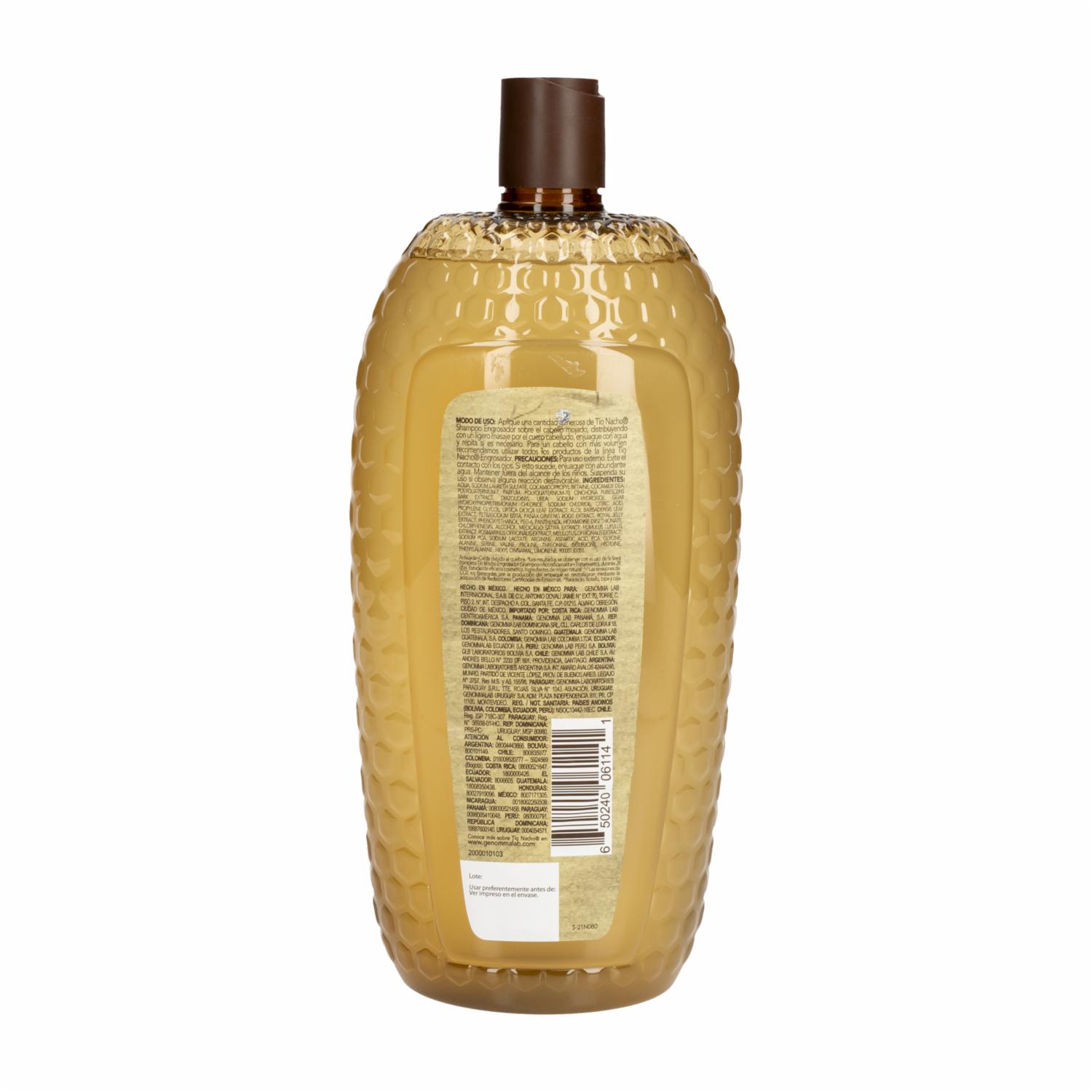 Shampoo + Acondicionador Acondicionador Engrosador TÍO NACHO 2 Uds X 415 Ml - Imagen 2