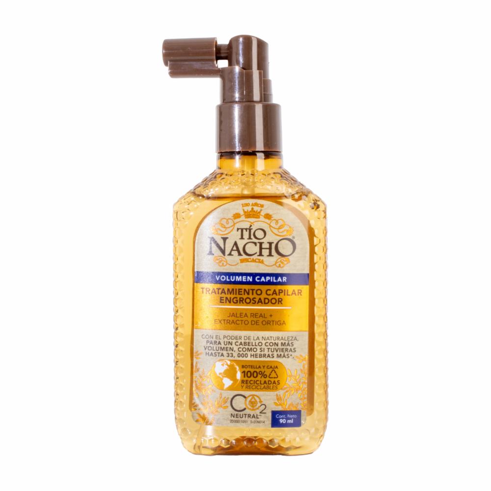 Tratamiento Para Cabello Engrosador Con Jalea Real Y Extracto De Ortiga TÍO NACHO 90 Ml - Imagen 2