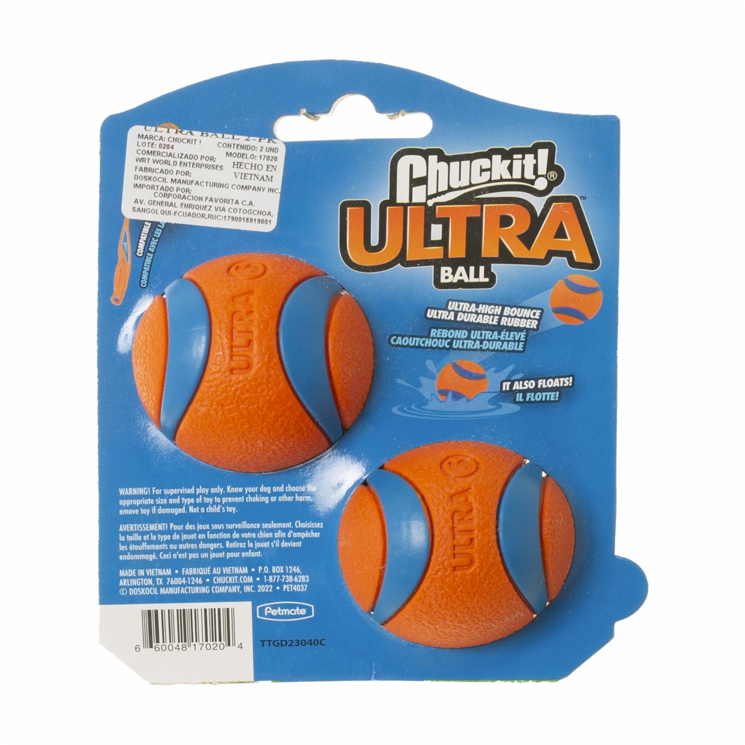 Pelota Para Mascota Ultra Small CHUCKIT! Talla Small
