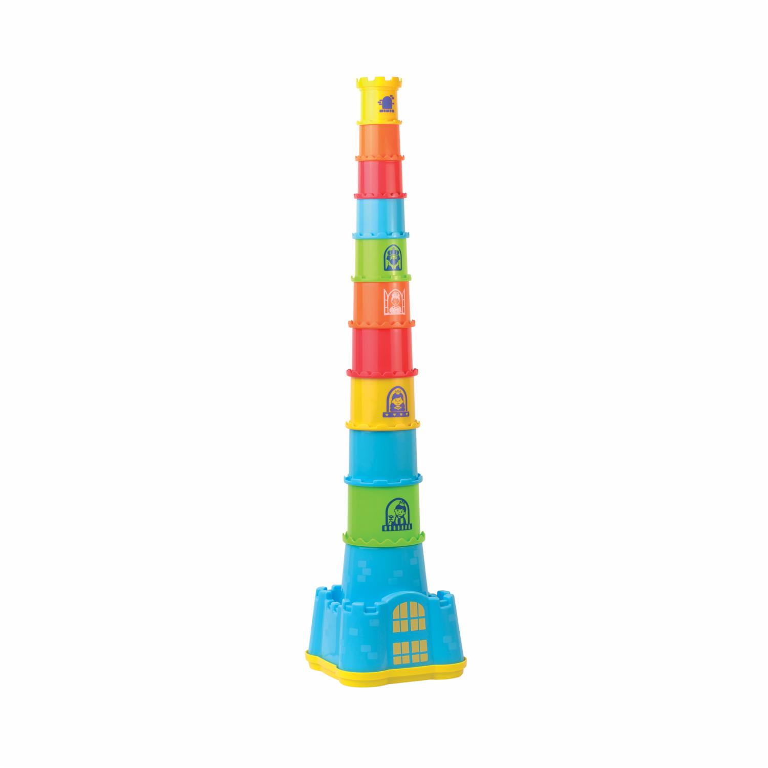 Set De Juego Castillo Apilador HAP-P-KID Incluye Accesorios