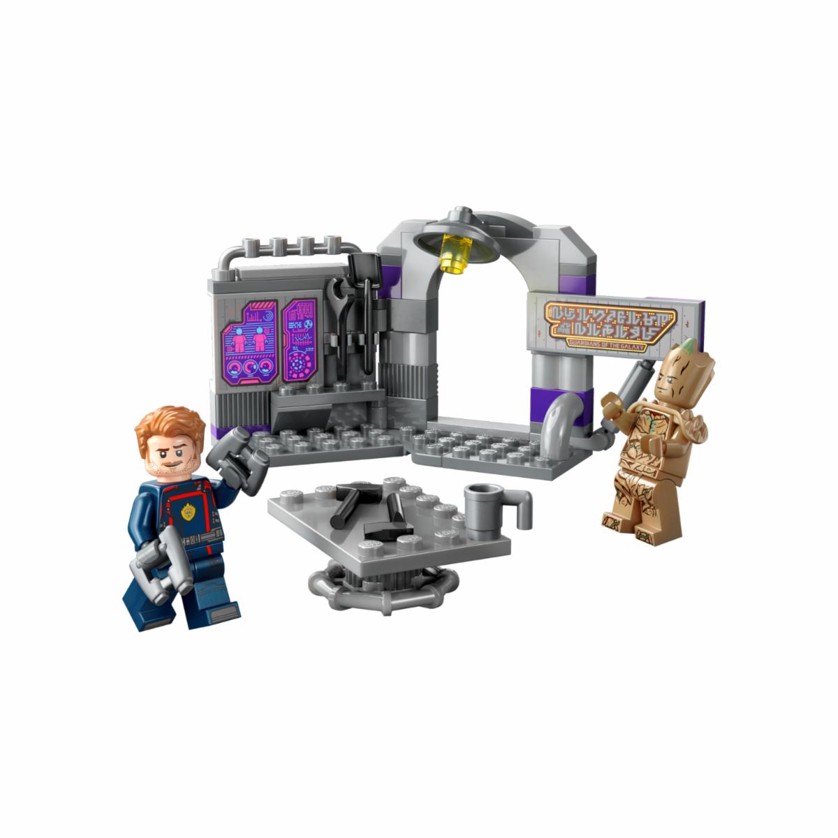 Bloques De Armar Base De Los Guardianes De La Galaxia LEGO MARVEL 67 Piezas - Imagen 2