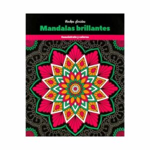 Libro Mandalas Brillantes Noches Floridas ADVANCED MARKETING 28 Páginas
