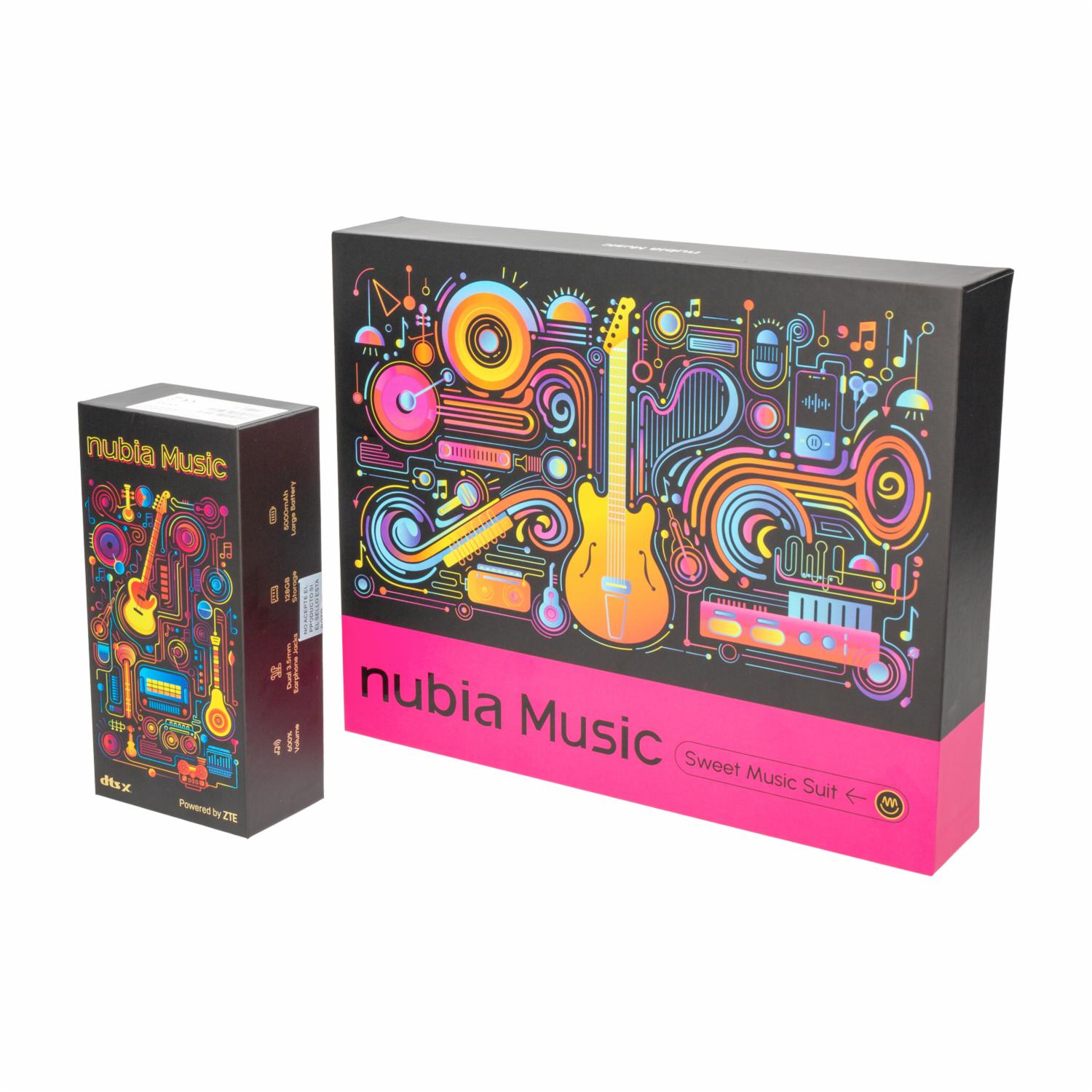 Teléfono Celular Nubia Music ZTE 4 GB + 4 GB + 128 GB