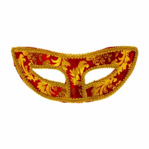 Antifaz Elegante Dorado IMPORTADORA CUMPLEAÑOS Unidad