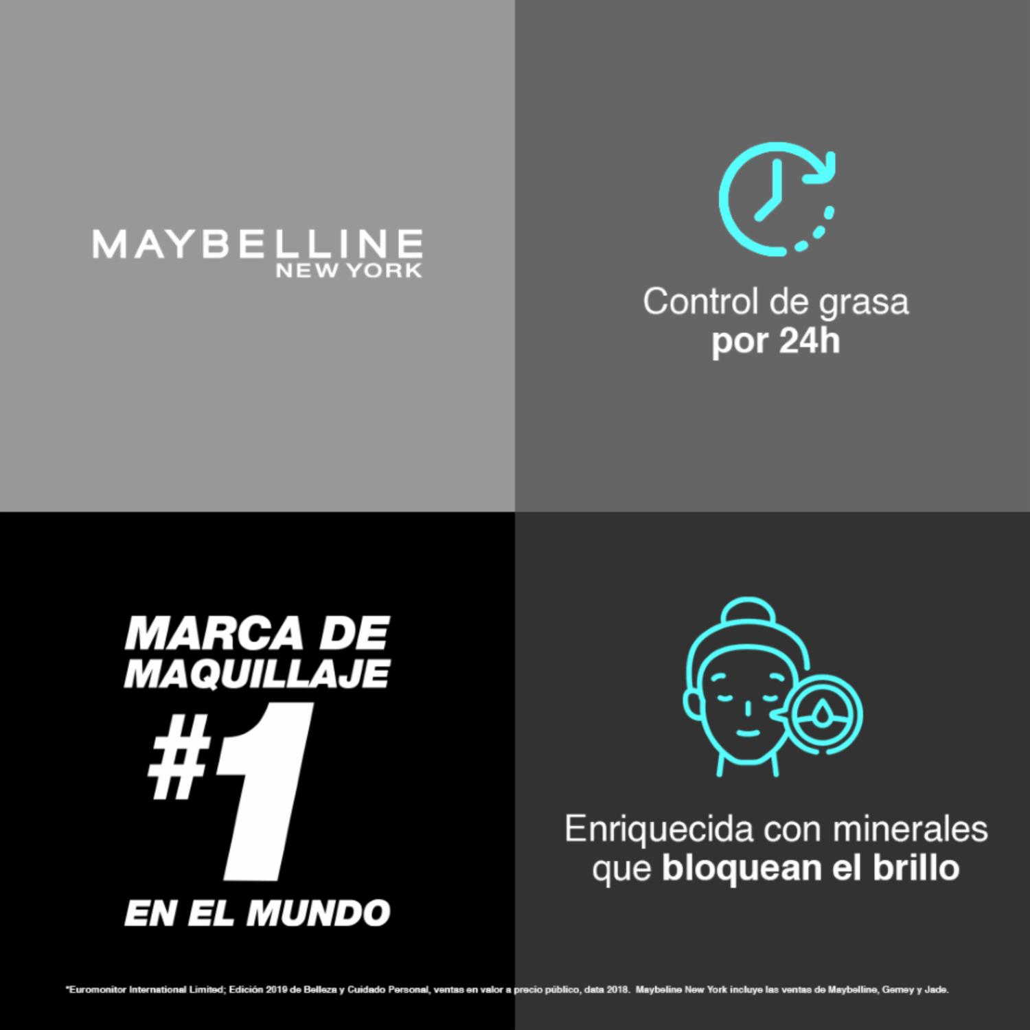 Polvo Compacto Fit Me Ultimate Tono 220 Natural Beige MAYBELLINE NEW YORK 9 G - Imagen 7