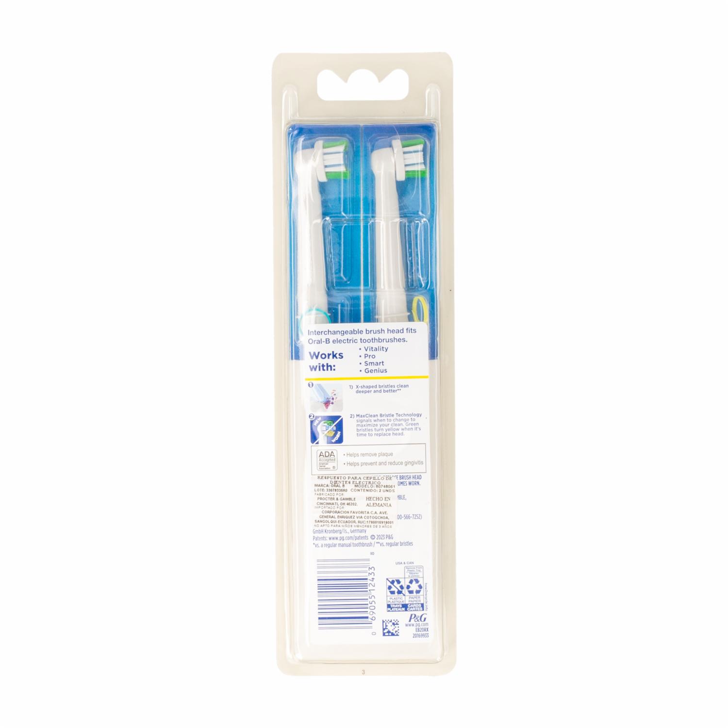 Cepillo Toothbrushes ORAL-B X 2 Uds - Imagen 2