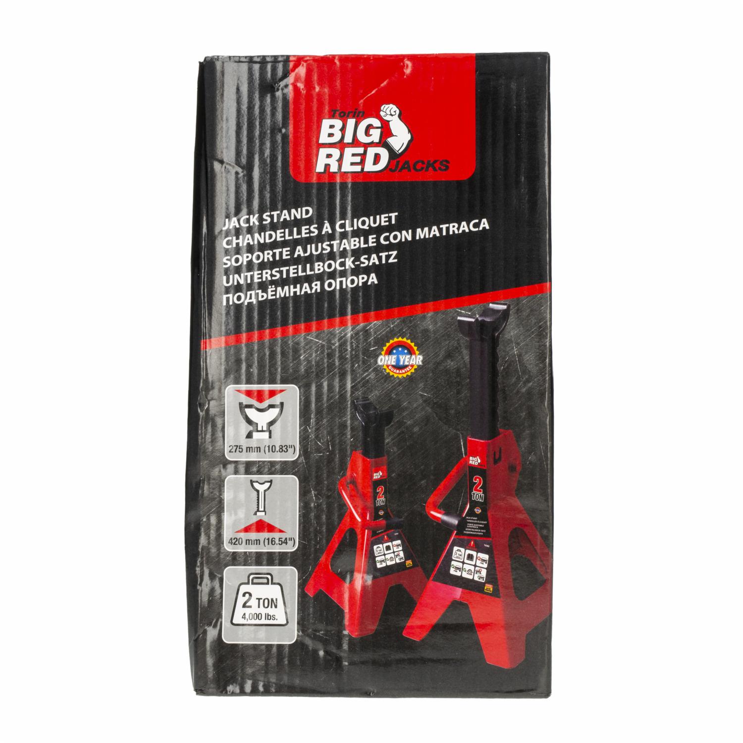 Soporte Elevador De Auto BIG RED Unidad - Imagen 2