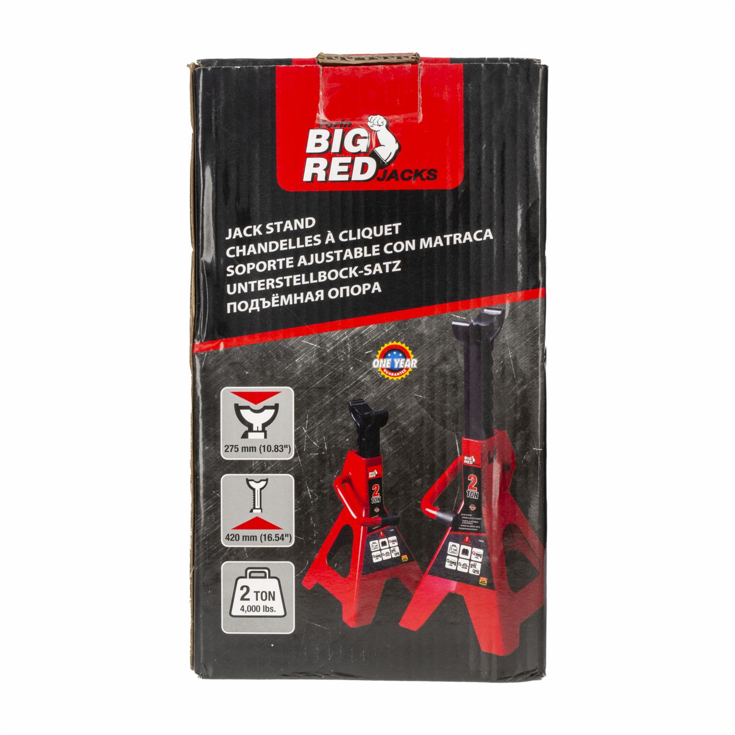 Soporte Elevador De Auto BIG RED Unidad - Imagen 3