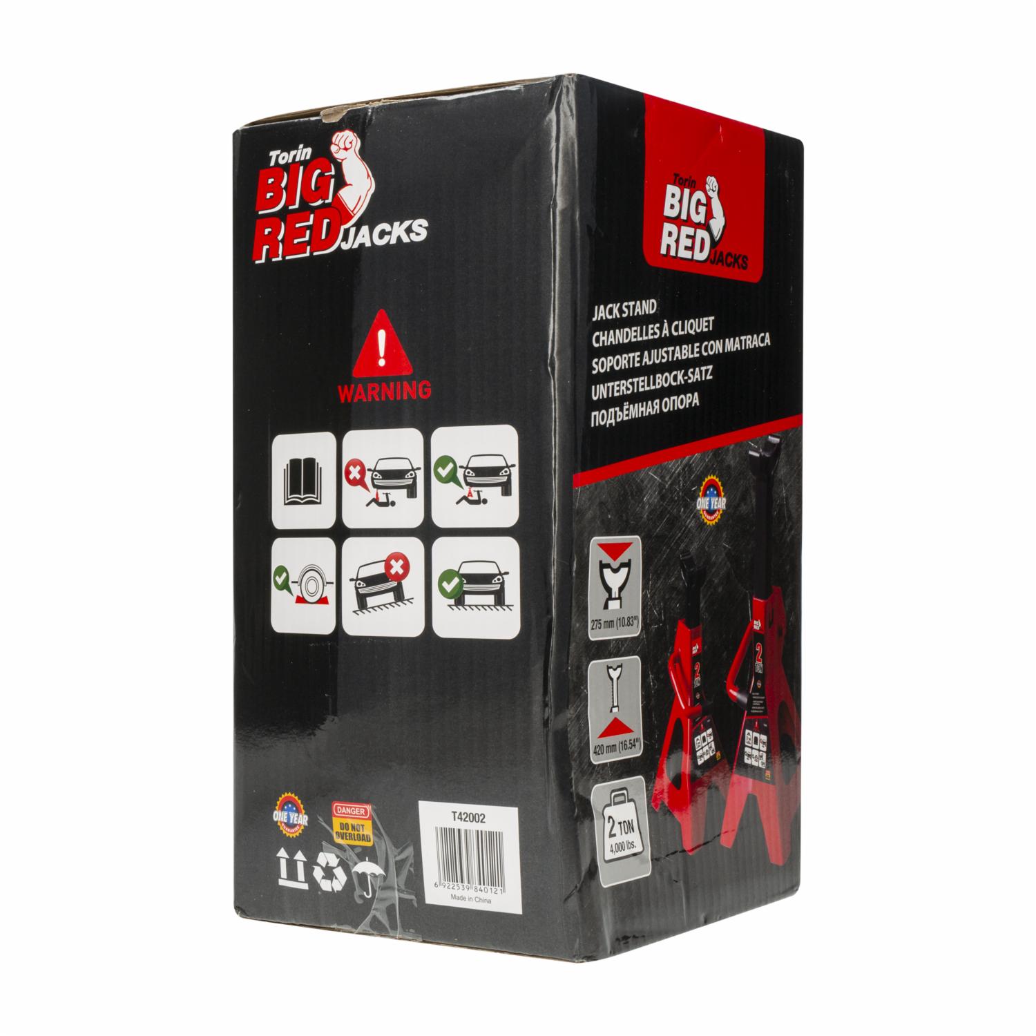 Soporte Elevador De Auto BIG RED Unidad - Imagen 4