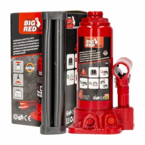 Gata Hidráulica Tipo Botella Para Vehículo BIG RED 4 Toneladas