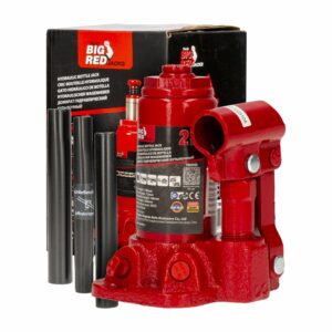 Gata Hidráulica Tipo Botella Para Vehículo BIG RED 2 Toneladas