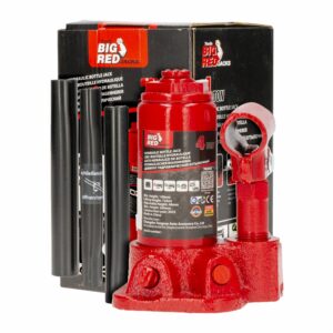 Gata Hidráulica Tipo Botella Para Vehículo BIG RED 4 Toneladas
