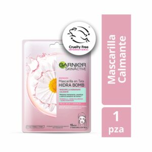 Mascarilla Facial En Tela Hidra Bomb Hidratante Calmante GARNIER SKIN ACTIVE 1 Pza 28 G